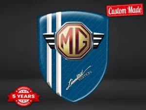 MG Car Silicone Badges Pro Max Durable Stylish Design